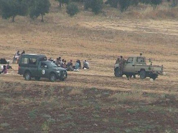 إطلاق نار من الجانب السوري على كودار الدفاع المدني الاردني بعد محاولة اخلاء لاجئين