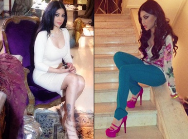 بالصور .. هيفا وهبي تنشر صور اناقتها من داخل منزلها