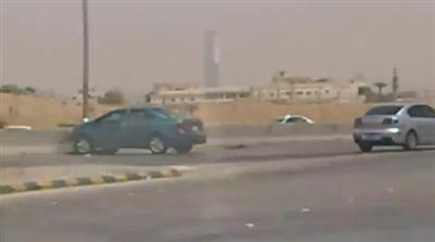 بالفيديو .. سعودي يصور حادثا فيصطدم بسيارة أخرى