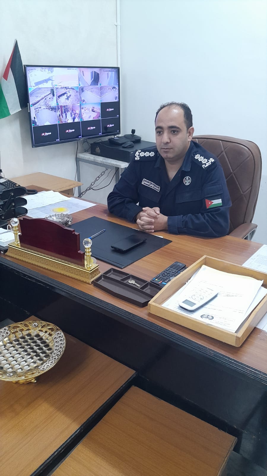 النقيب معتصم يونس الصفدي ..  مبارك الترفيع