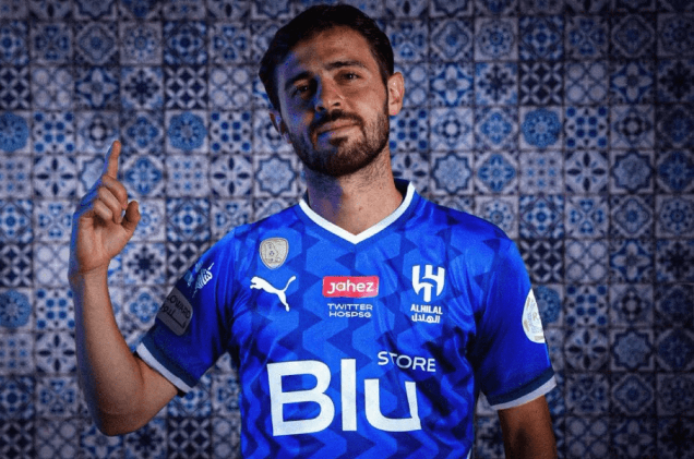  الهلال يغري برناردو سيلفا براتب فلكي