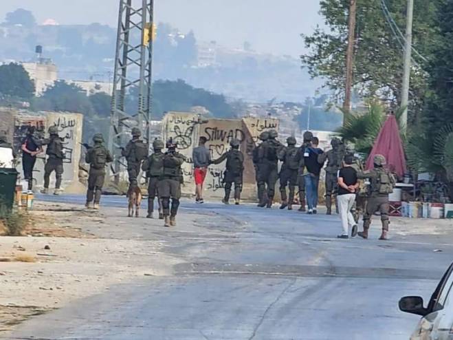 الاحتلال يشن حملة اعتقالات واسعة في بلدة سلواد