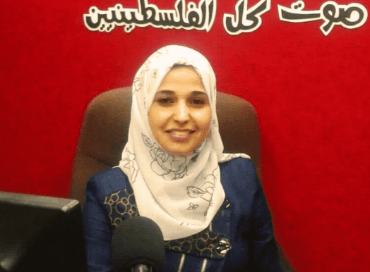 استشهاد الصحفية حنين القشطان في قصف إسرائيلي لمخيم النصيرات 