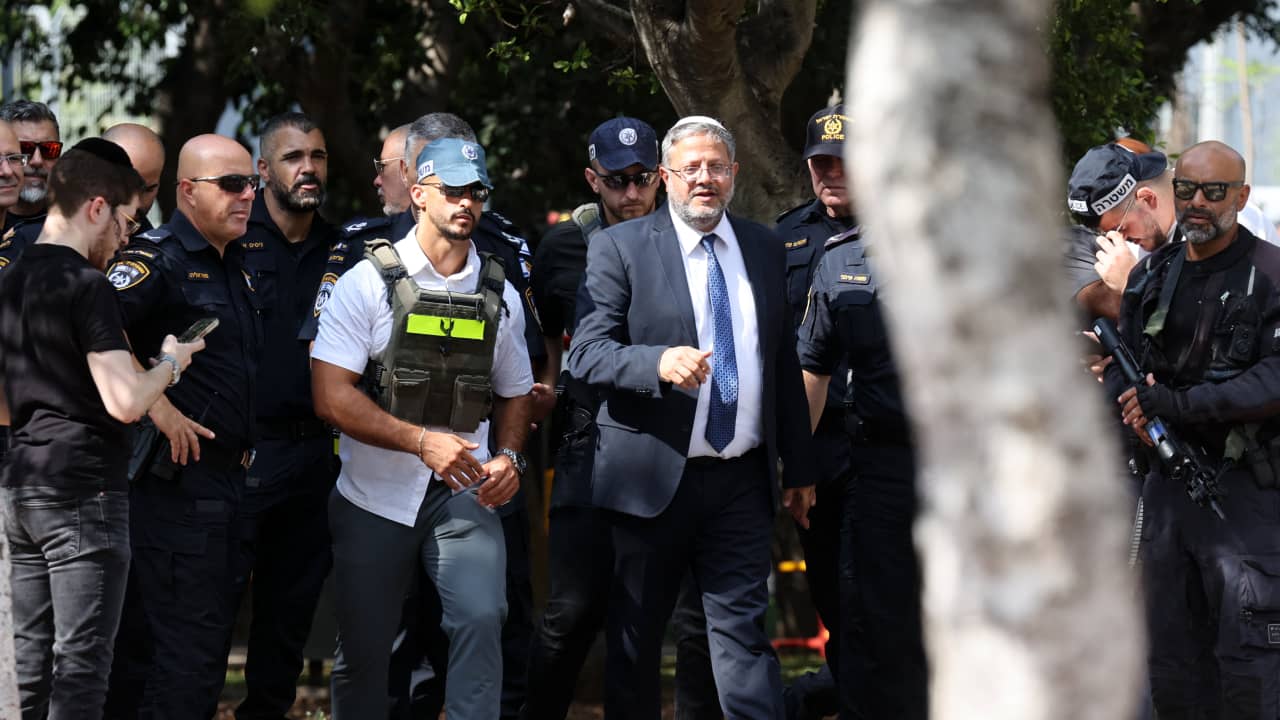 1251 مستوطناً يتقدمهم المتطرف بن غفير يقتحمون المسجد الأقصى