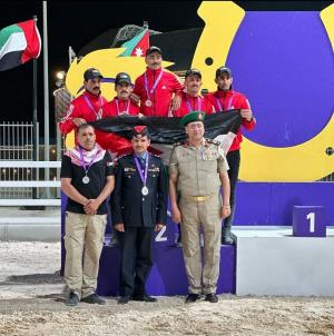 “فرسان الأمن العام" يحصدون نتائج مميزة في منافسات البطولة الدولية العسكرية لالتقاط الاوتاد .