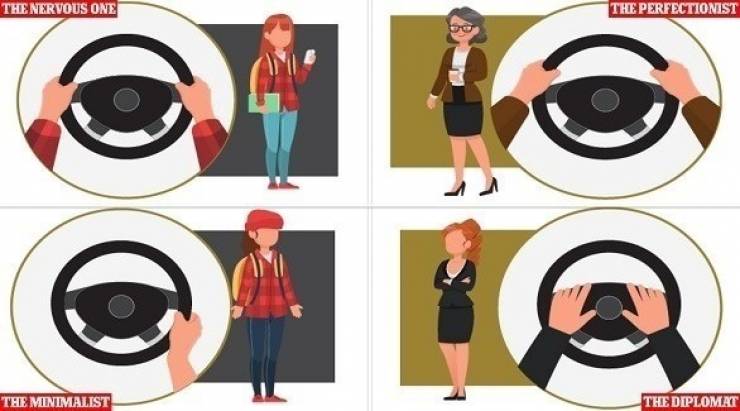 ماذا تخبر طريقة إمساكك بمقود السيارة عن شخصيتك؟