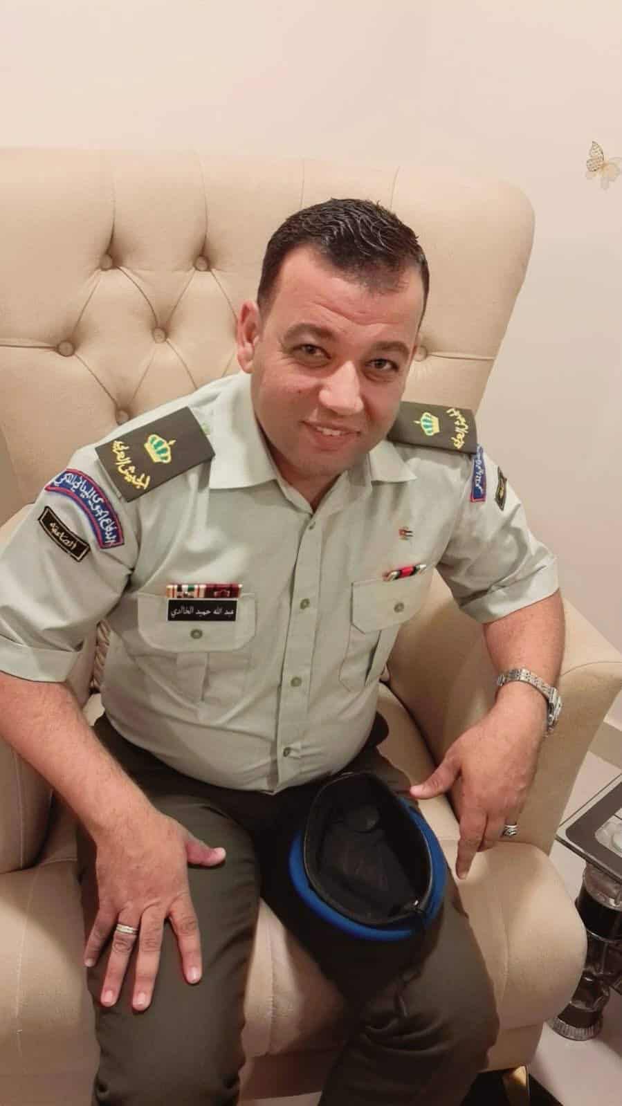 عبدالله حميد علي بني خالد ..  مبارك الترفيع لرتبة رائد