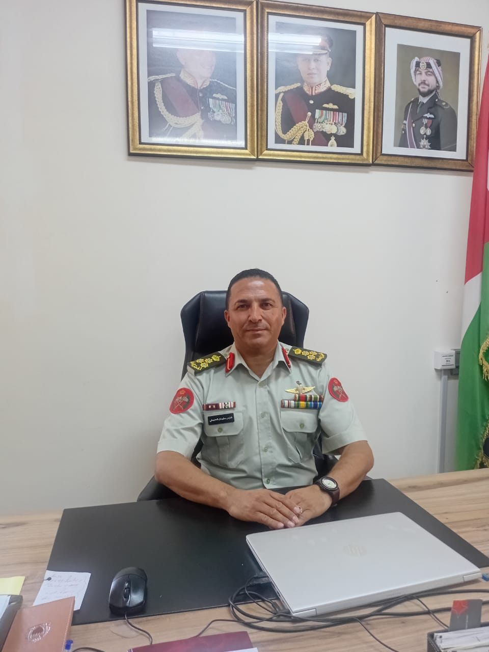 العميد الركن فارس سليمان الحنيطي ..  مبارك الترفيع