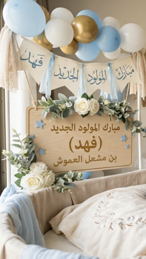 فهد بن مشعل يرى النور 