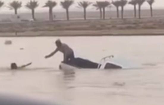 فيديو مؤثر  ..  صرخات أخ لحظة انتشال شقيقه الغارق