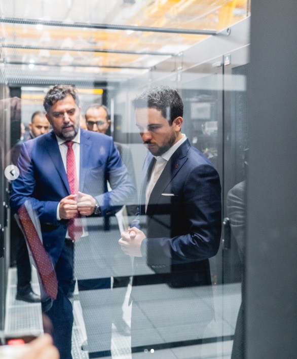 ولي العهد: مدينة العقبة الرقمية نموذج رائد بجهود كفاءات أردنية