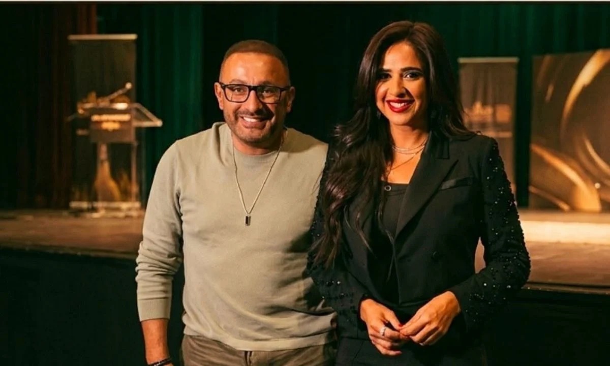 كواليس طريفة بين أحمد السقا وياسمين عبد العزيز في العرض الخاص لفيلمهما بالكويت