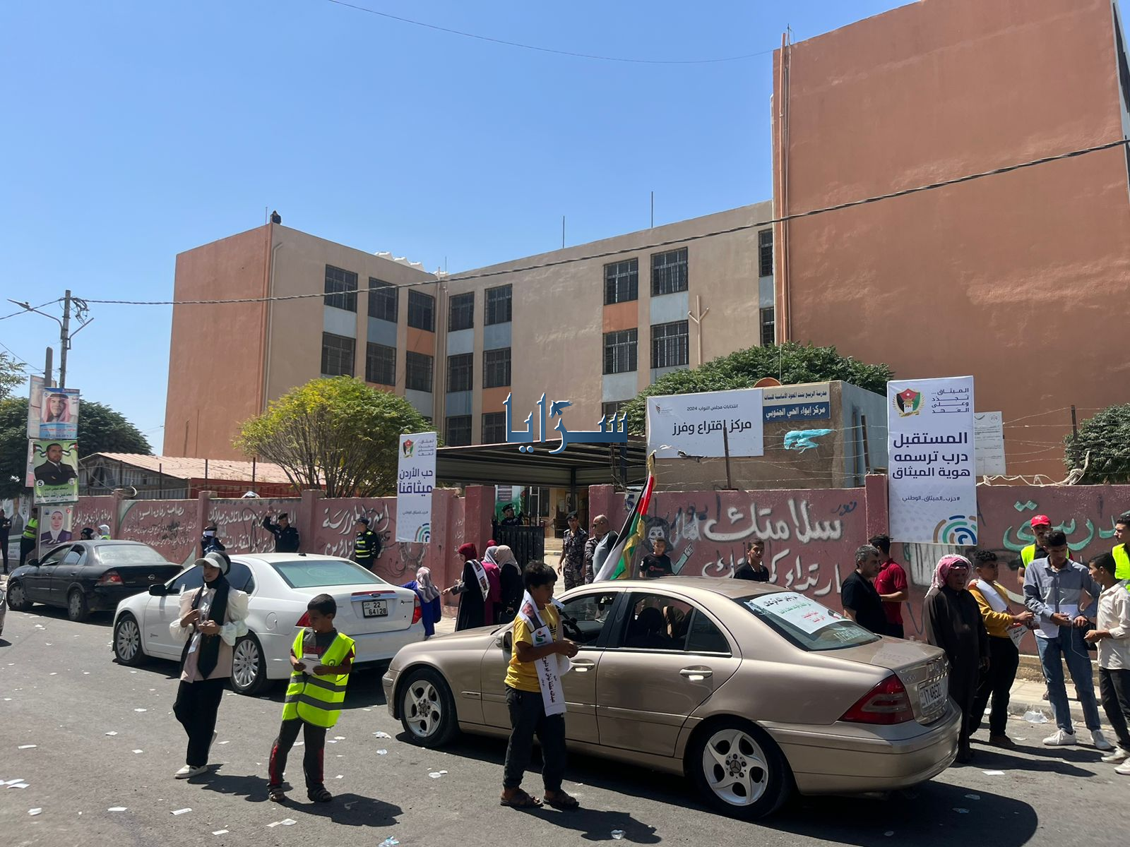 إقبال ضعيف على الاقتراع في مركز مدينة المفرق 