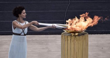 بالصور ..  شعلة أولمبياد 2018 الشتوية تبدأ رحلتها فى كوريا الجنوبية