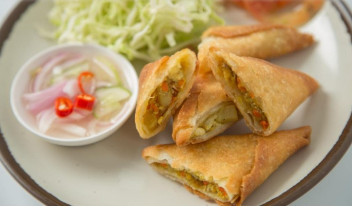 السمبوسة الهندية بالخضار