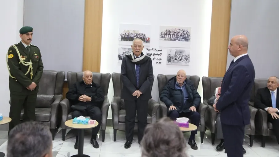 مندوبا عن الملك وولي العهد .. العيسوي يعزي الحديد وماضي والمجالي والخمايسة والريحاني 