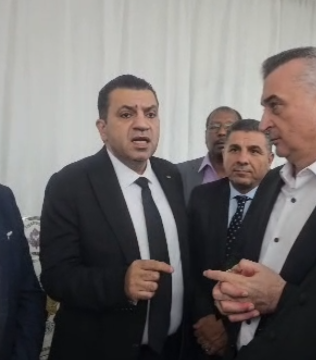 النائب سليمان السعود والشؤون الفلسطينية وأبناء الطفايلة يعزّون بشهداء الكرك