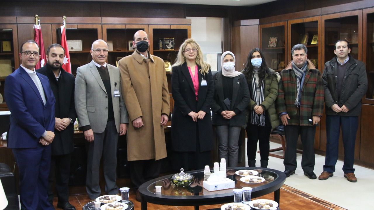 المجلس الأردني للأبنية الخضراء يزور جامعة الشرق الأوسط .. ويرحب بالتعاون الثنائي