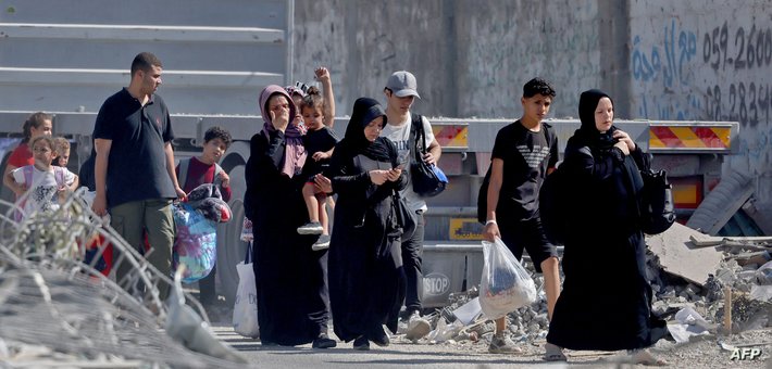 بعد مجزرة المستشفى المعمداني  ..  الاحتلال يحذر سكان غزة مجدداً: توجهوا جنوباً