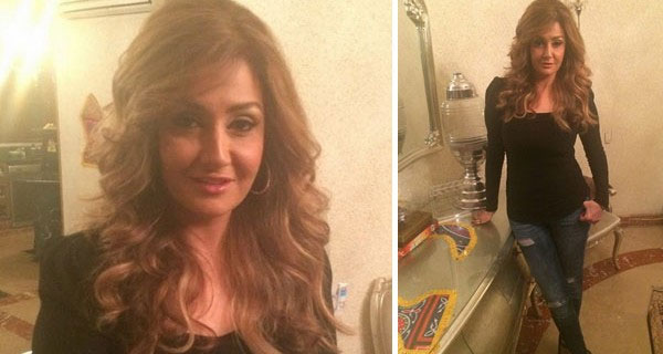 صورة نادرة ..  أول حفل زفاف لغادة عبدالرازق في سن 17