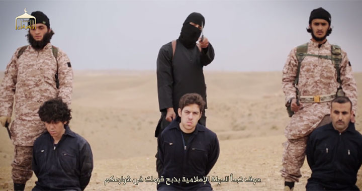 ’داعش’  يعدم الرهينة الأميركي بيتر كاسيغ و يتوعد أوباما بأفظع تسجيل له 