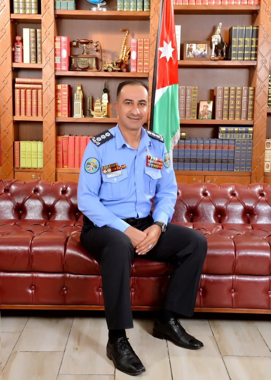 النقيب ابراهيم العموش  ..  مبارك الترفيع
