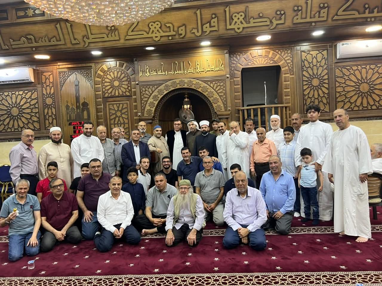احتفال المولد النبوي في مسجد مهاوش العبداللات برعاية سماحة المفتي العام