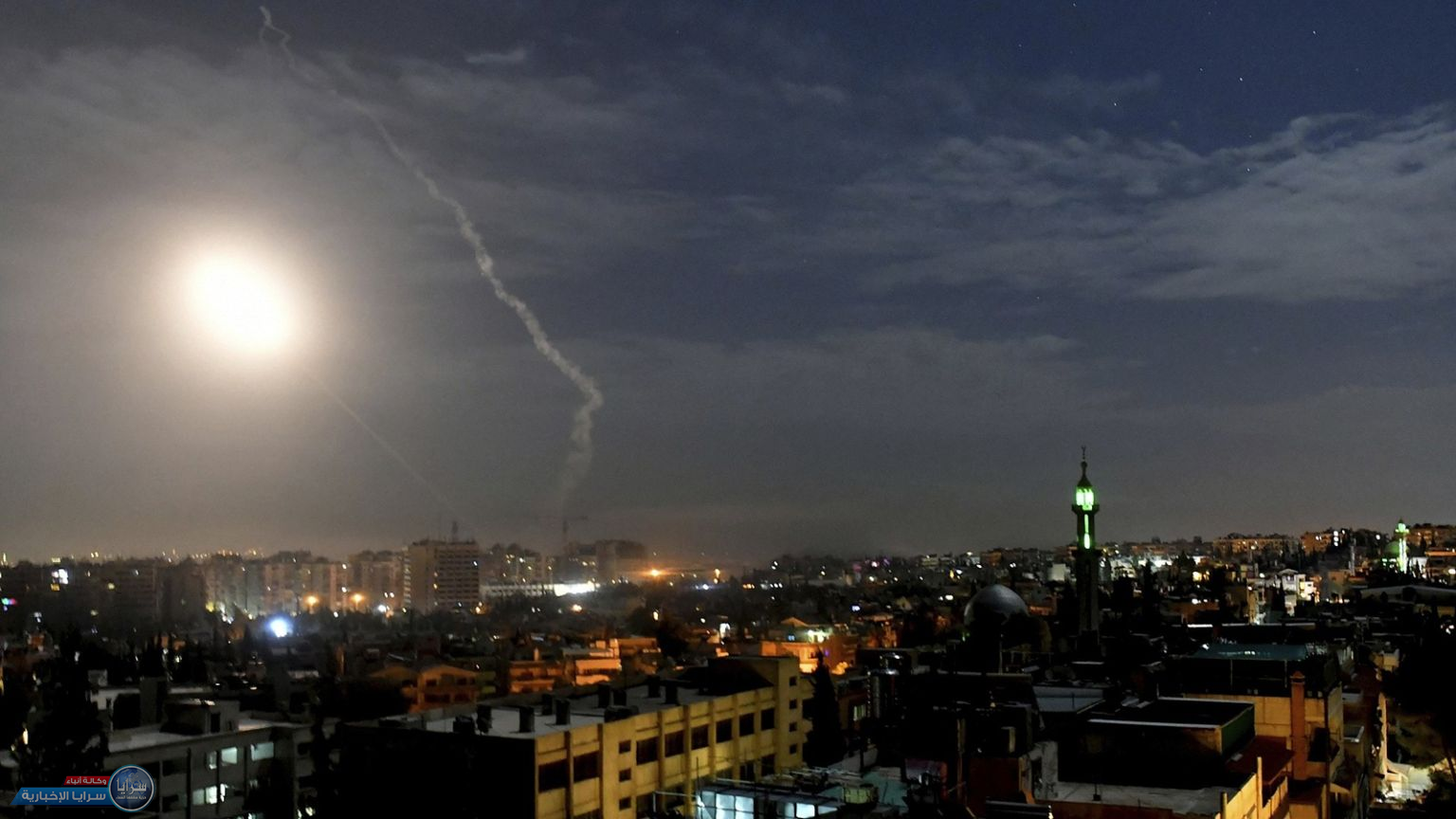 هجوم صاروخي "صهيوني" يستهدف ريف دمشق