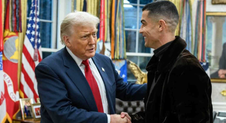 ضربة لميسي وبيكهام ..  كم سيكسب كريستيانو رونالدو من مقابلة ترامب؟  