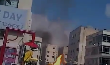 بالفيديو  ..  ما حقيقة انفجار "سيارة غاز" في صويلح ؟