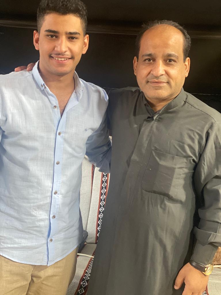 احمد عطالله المقابله ..  مبارك النجاح بمعدل 95.5
