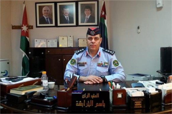 العقيد الخرابشة نائبا لمدير السير