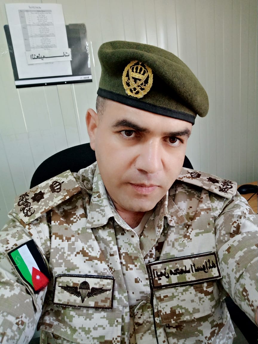 ايمن محمد السوالمة .. مبارك الترفيع الى رتبة مقدم