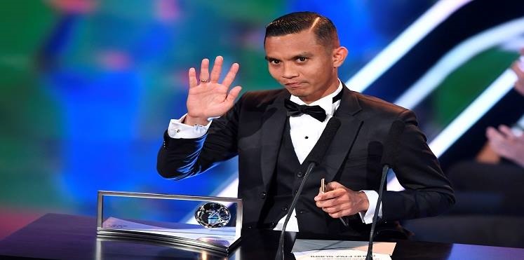 بالفيديو .. محمد صبري أول آسيوي يفوز بجائزة بوشكاش لأفضل هدف