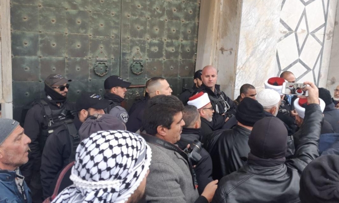 وزير الأاوقاف أبو البصل: اعتقال مسؤولين في الأقصى غير مقبول و"لعب بالنار"