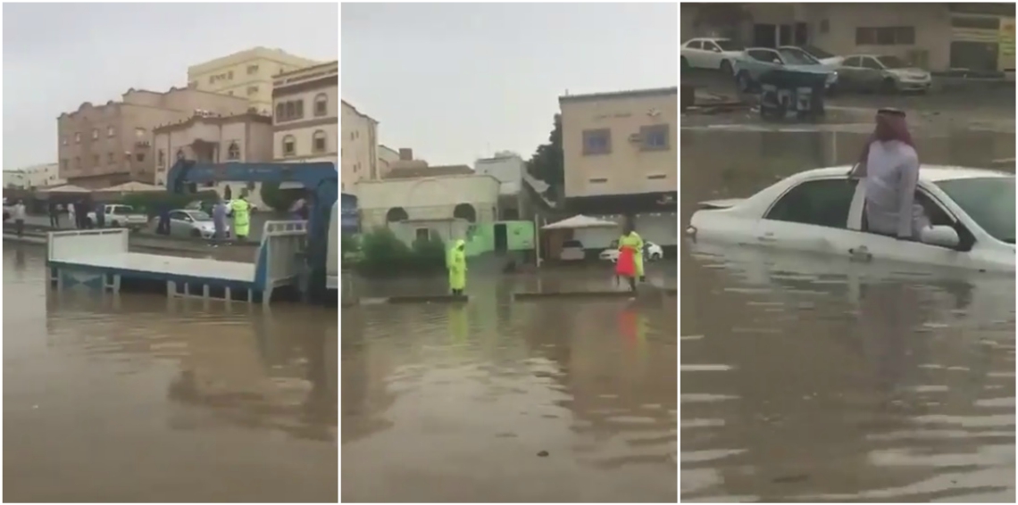 فيديو .. يثير الجدل لامتناع الدفاع المدني عن إنقاذ شخص في جدة
