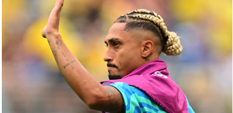 برشلونة يتنفس الصعداء بعد خروج رافينيا من كأس العالم