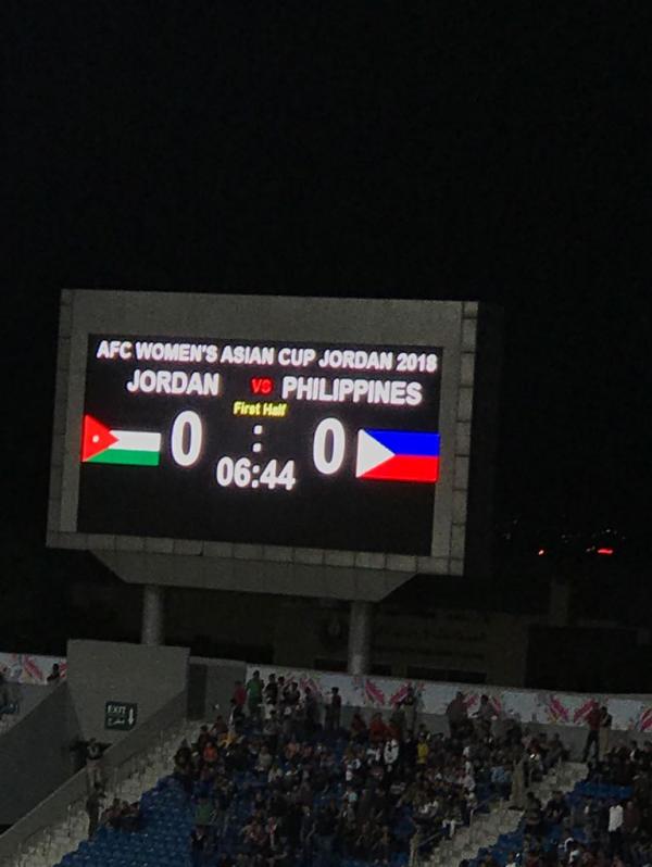 النشميات يخسرن أمام الفلبين في افتتاح كأس آسيا للسيدات