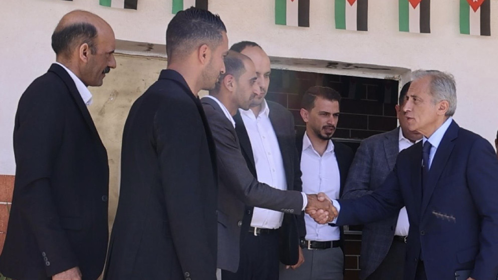 حسان يوجه بدراسة توسعة نادي عيمة الرياضي في الطفيلة