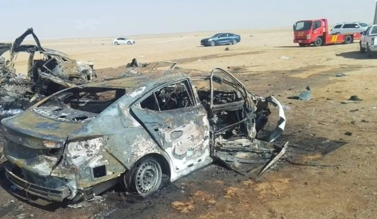 مأساة في السعودية ..  مصرع عائلة سودانية كاملة ونجاة طفلة بأعجوبة