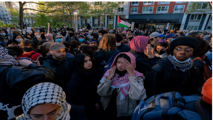 استمرار الاحتجاجات المؤيدة للفلسطينيين في الجامعات الأميركية