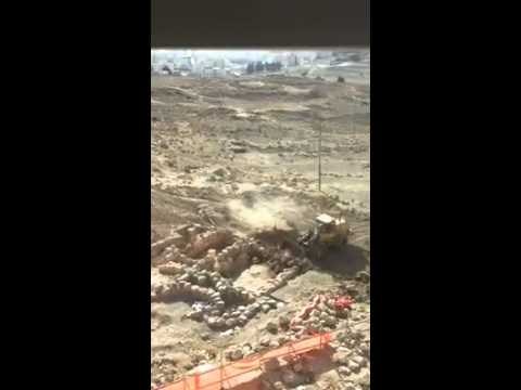 تجريف آثار لقرية تاريخية في شفا بدران لصالح شركة أسكان