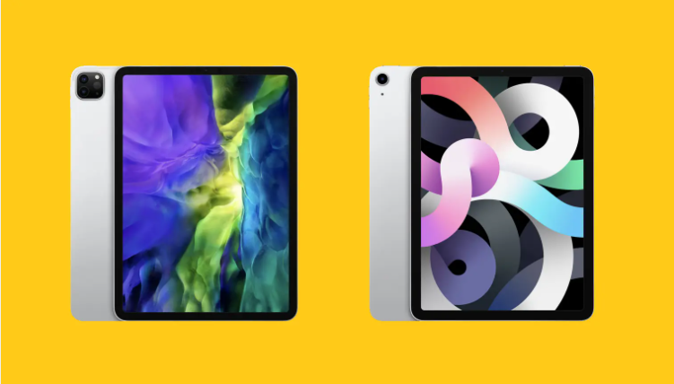 بالصور  ..  مقارنة بين جهازي iPad Air 2020 و iPad Pro ..  أيهما أفضل لك؟