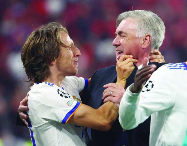 مودريتش يهدد أنشيلوتي بمغادرة ريال مدريد