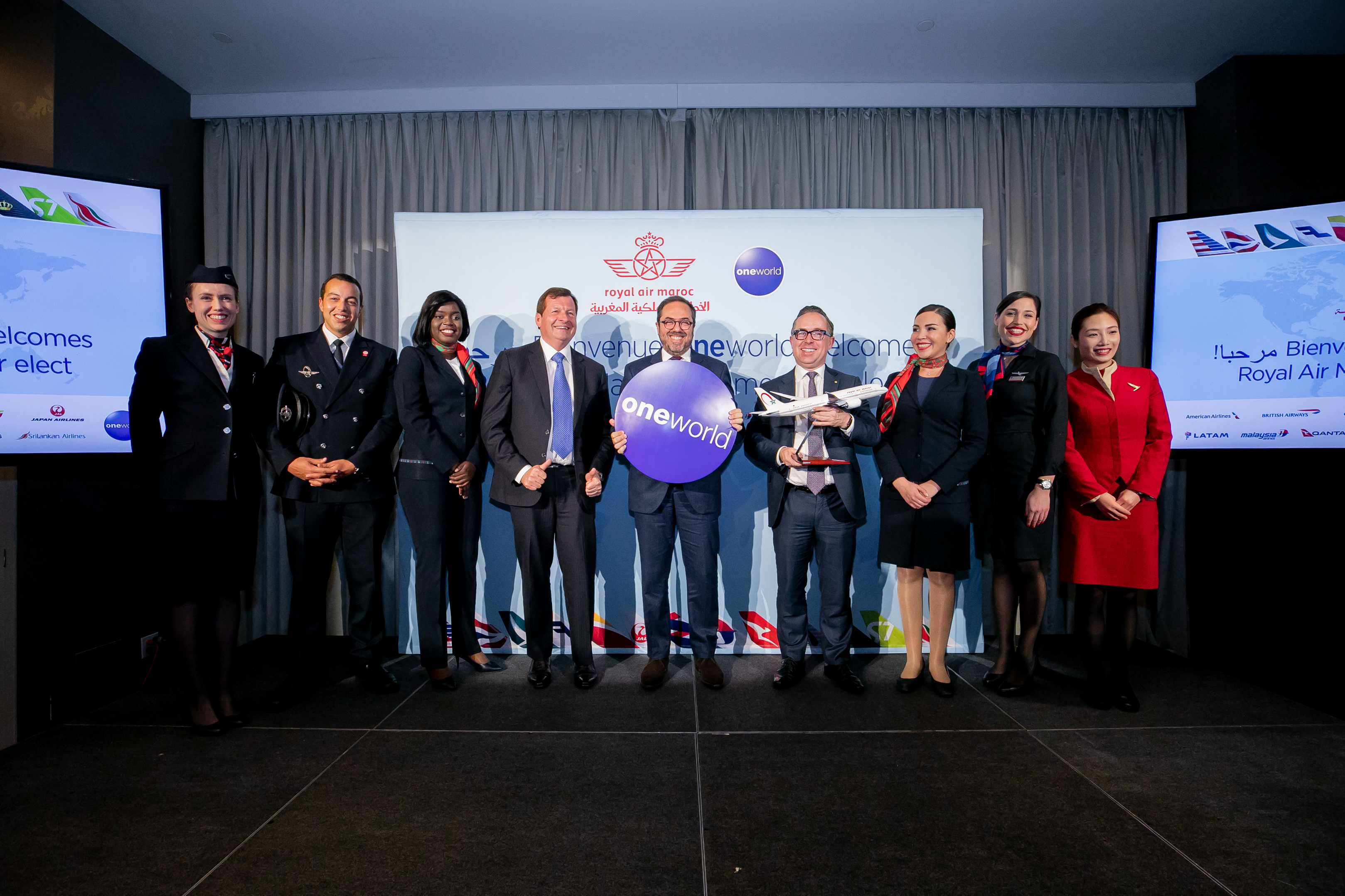 الخطوط المغربية تنضم إلى تحالف oneworld إلى جانب الملكية الأردنية و12 شركة عالمية ..  صور