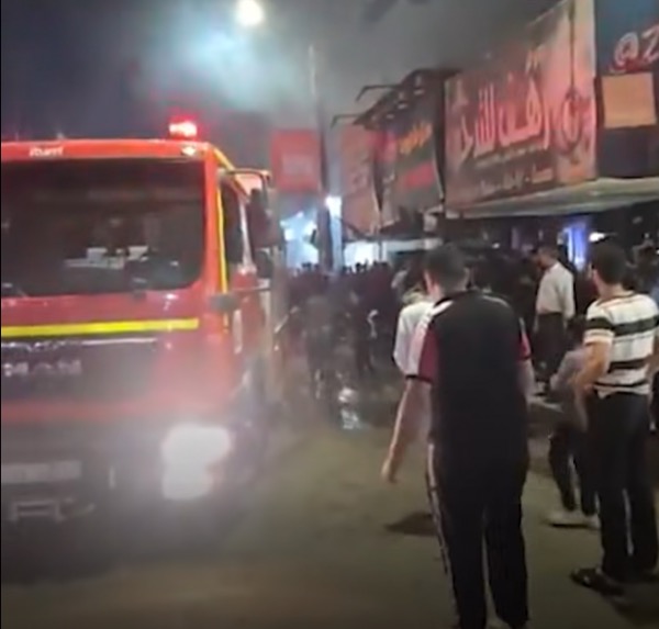 الأمن: حريق داخل احد المطاعم بهاشمية الزرقاء بسبب تسرب غاز