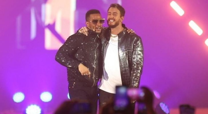 "إنساي" تتسبب بخلاف بين سعد المجرد ومحمد رمضان