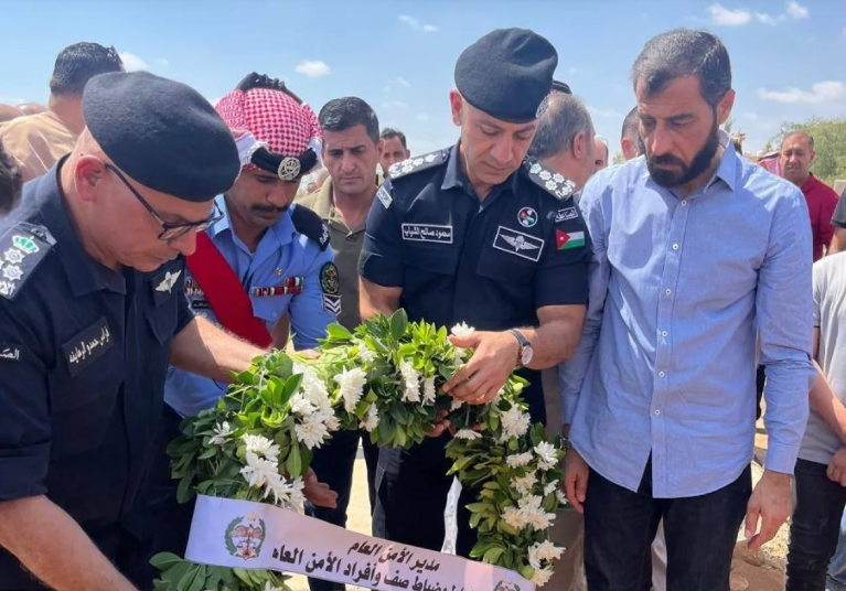 تشييع جثمان الوكيل ركان وليد عودة العقرباوي