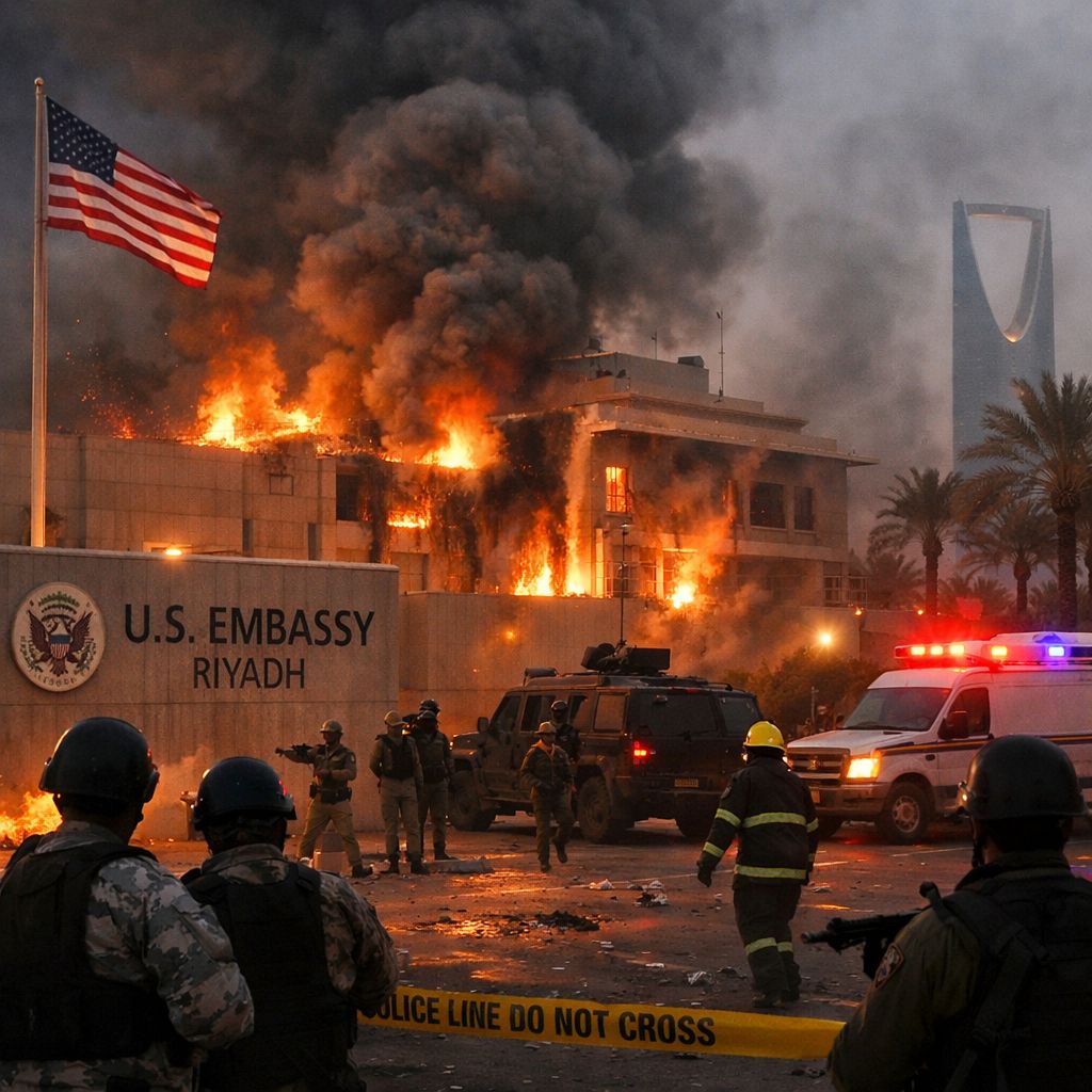 أميركا تغلق سفاراتها مؤقتا في السعودية والكويت وتدعو رعاياها للرحيل