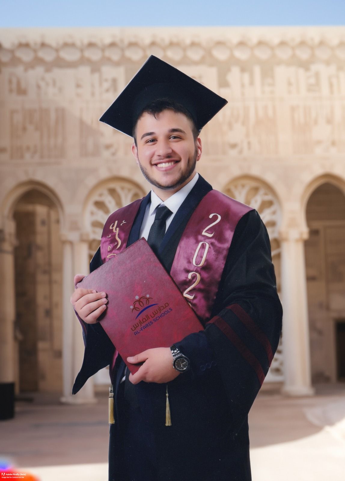 عمر التميمي ..  الف مبارك النجاح في التوجيهي بمعدل 97